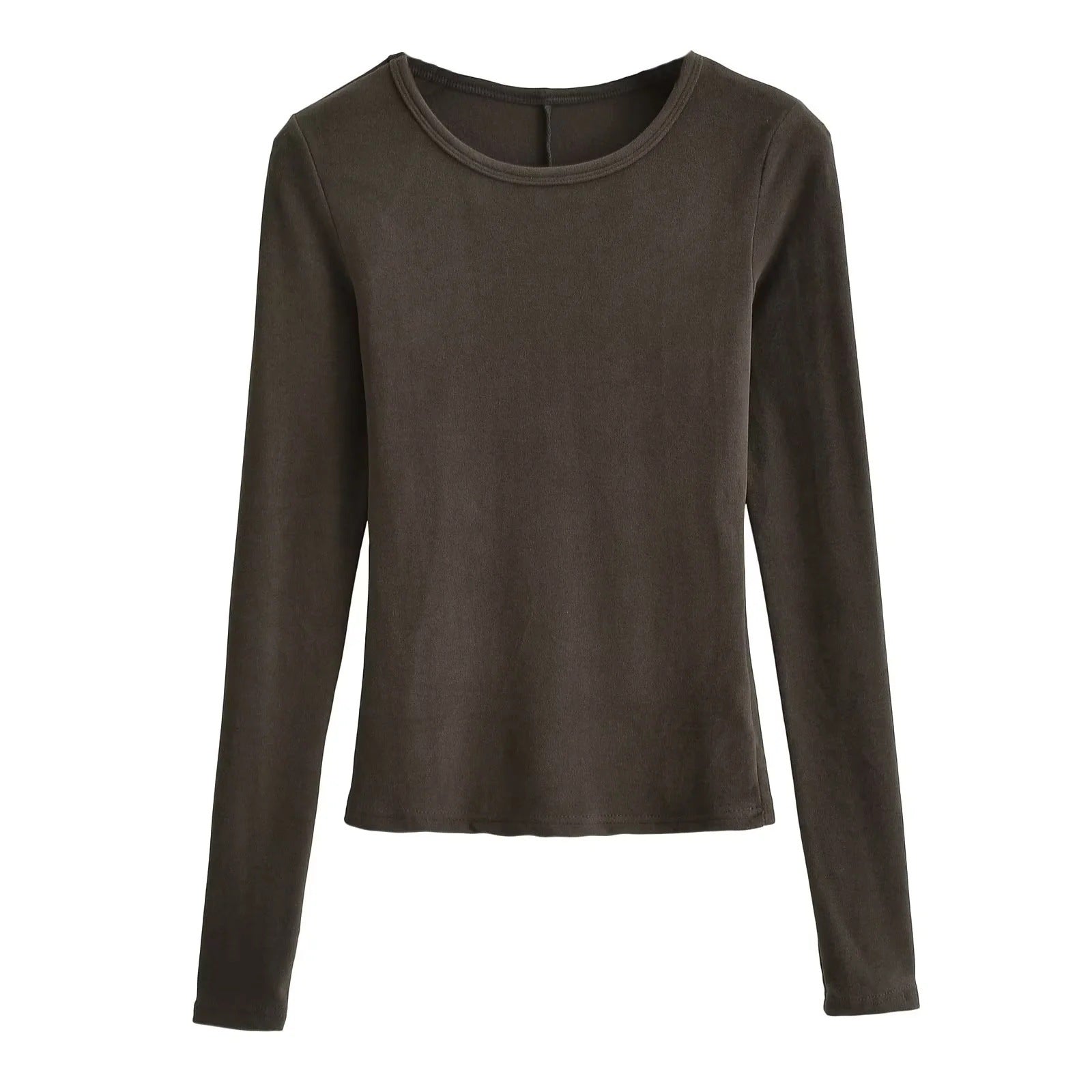 Women’s Basic Long Sleeve Cotton T-Shirt