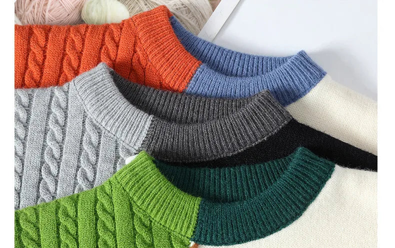 Men’s Colorblock Knit Sweater