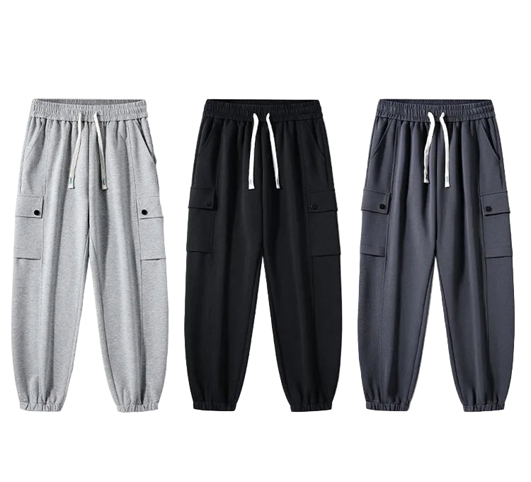 Men’s Loose Cotton Sports Trousers