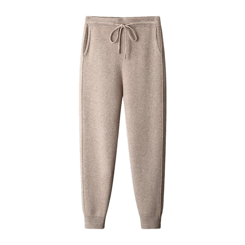 Men’s Knitted Wool Joggers