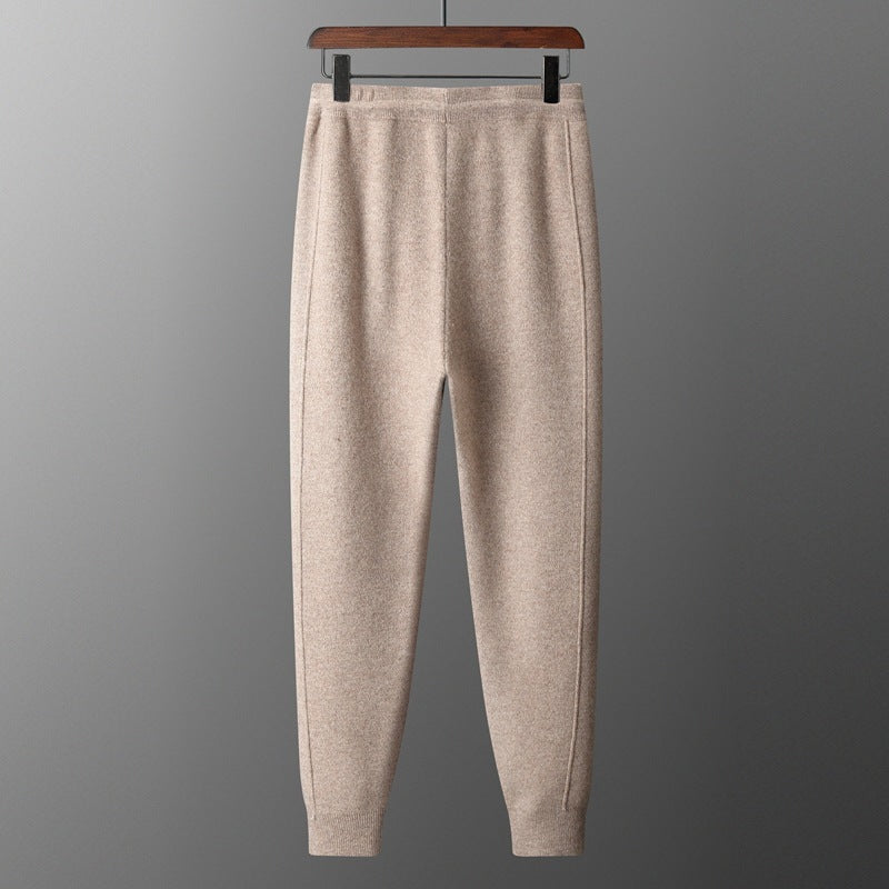 Men’s Knitted Wool Joggers