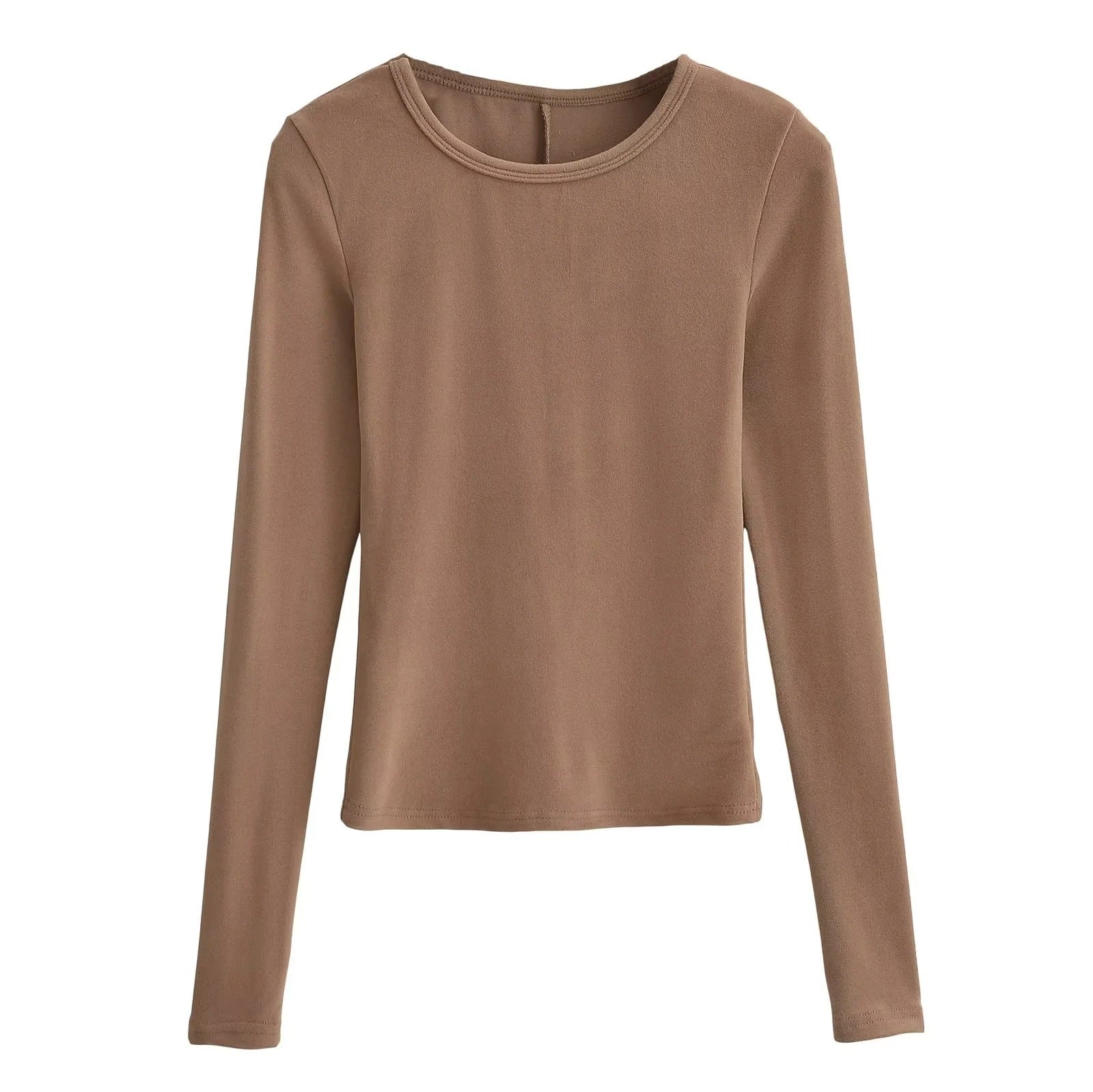Women’s Basic Long Sleeve Cotton T-Shirt