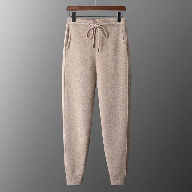 Men’s Knitted Wool Joggers