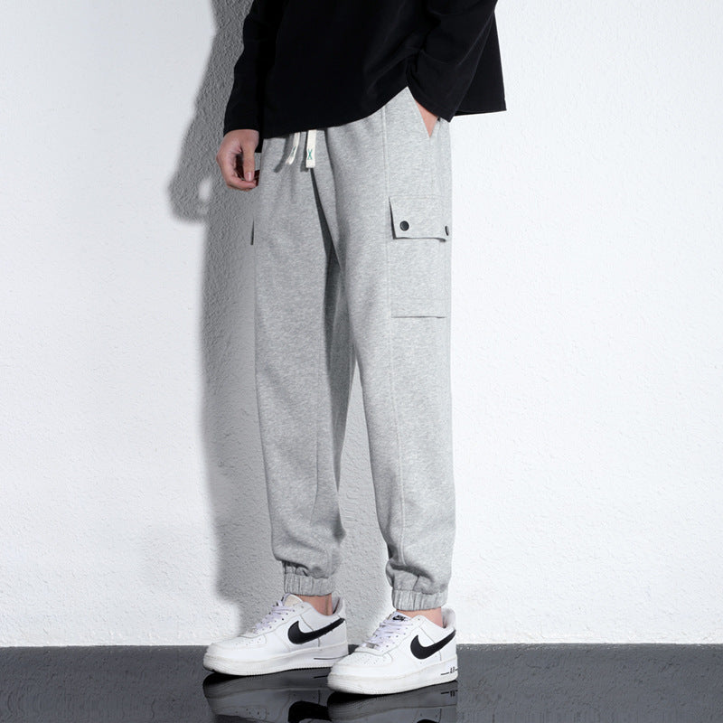 Men’s Loose Cotton Sports Trousers