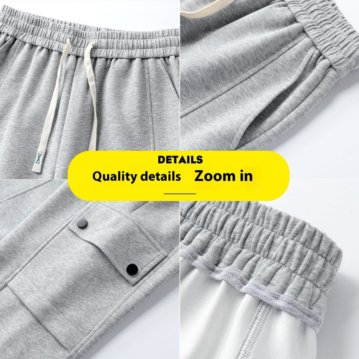 Men’s Loose Cotton Sports Trousers