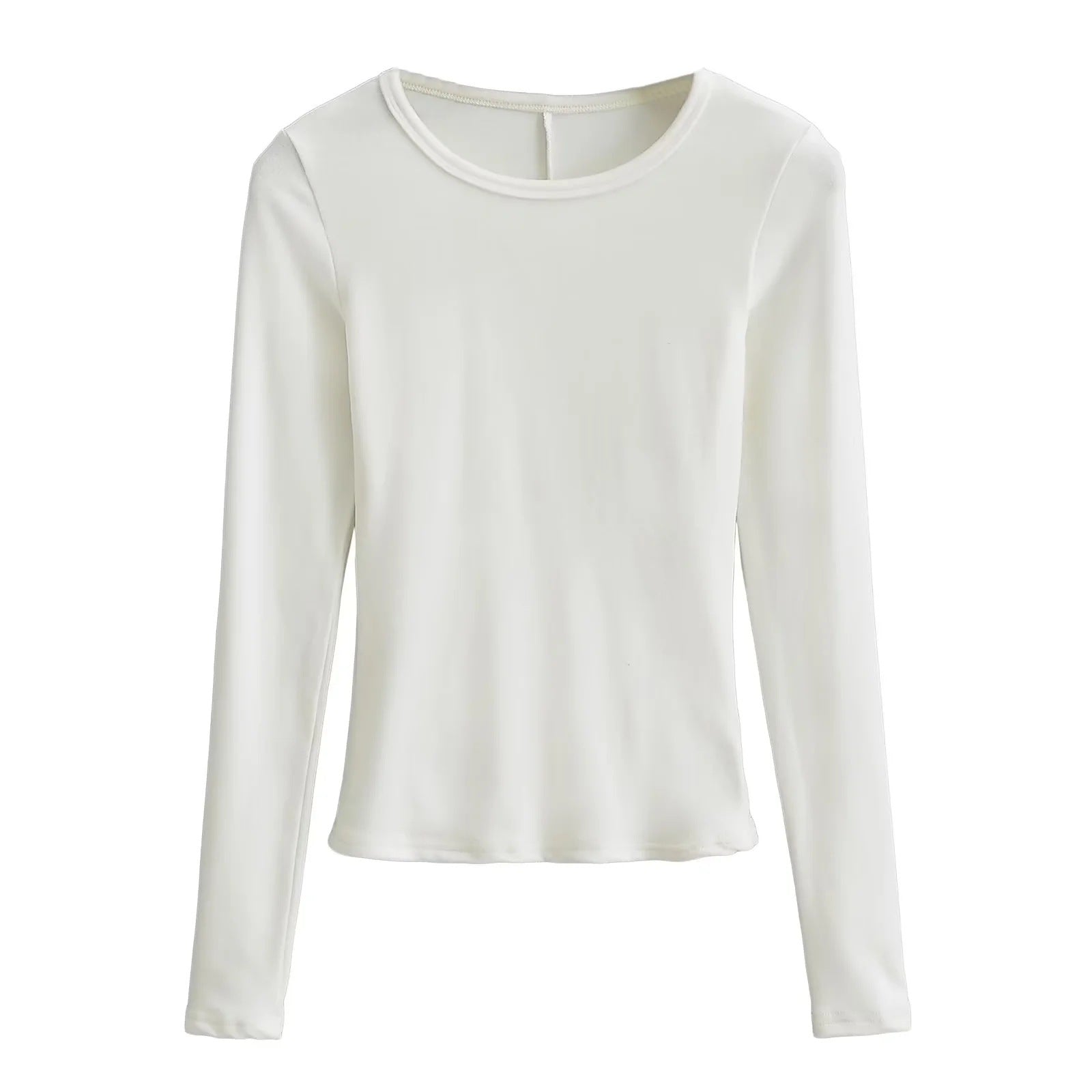 Women’s Basic Long Sleeve Cotton T-Shirt
