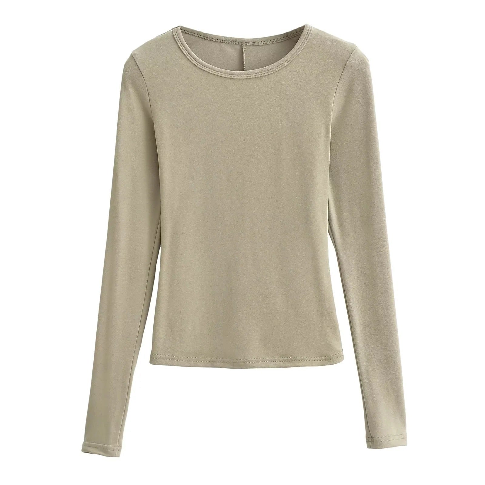 Women’s Basic Long Sleeve Cotton T-Shirt