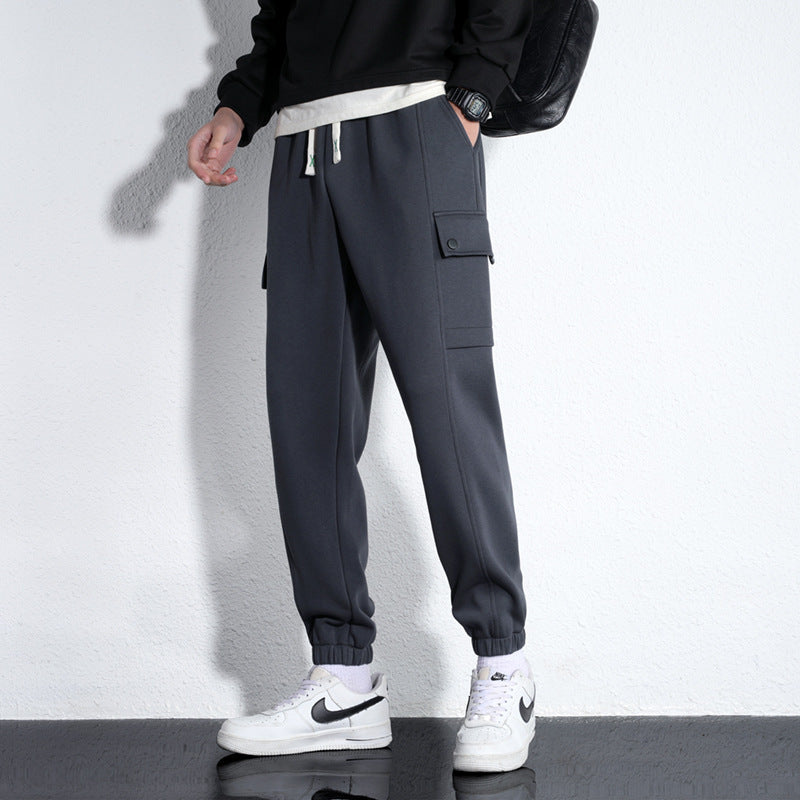 Men’s Loose Cotton Sports Trousers