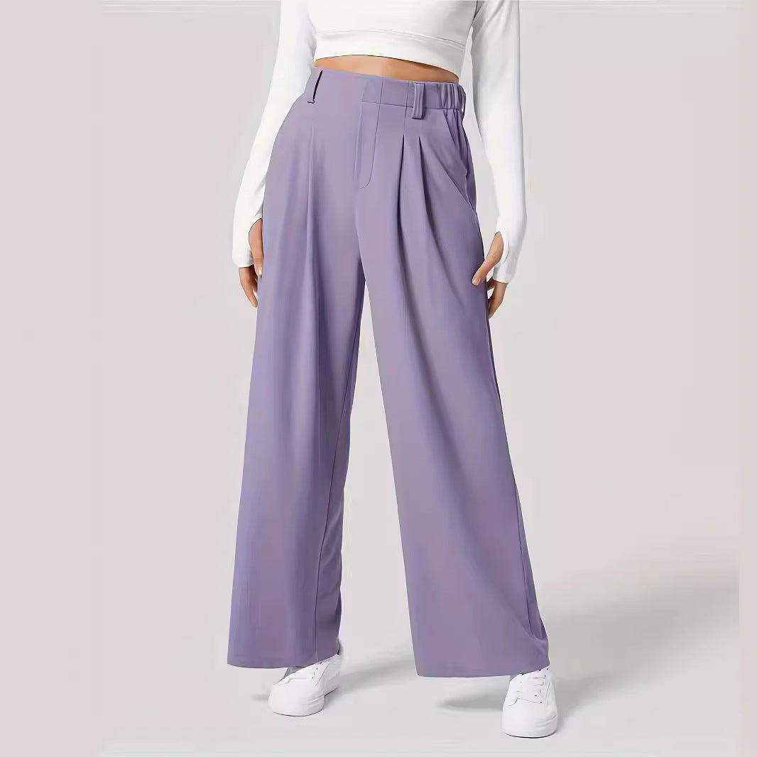 Women’s Wide Leg Waffle Trousers