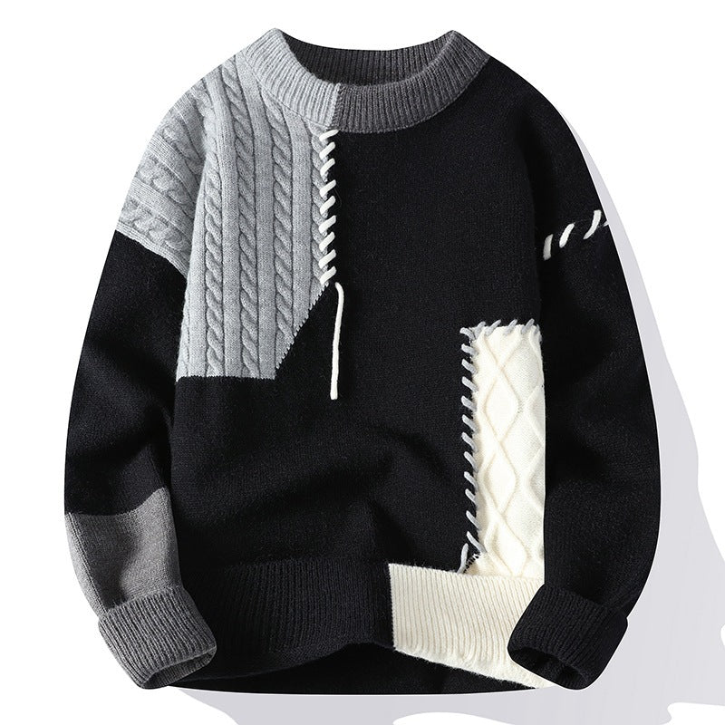 Men’s Colorblock Knit Sweater