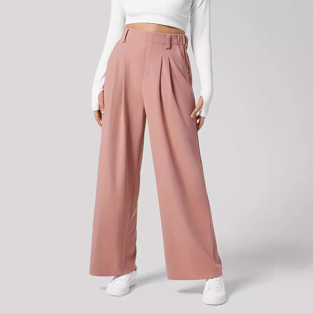 Women’s Wide Leg Waffle Trousers