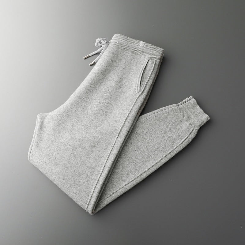 Men’s Knitted Wool Joggers