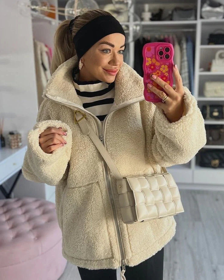 Alpaca Fleece Teddy Jacket