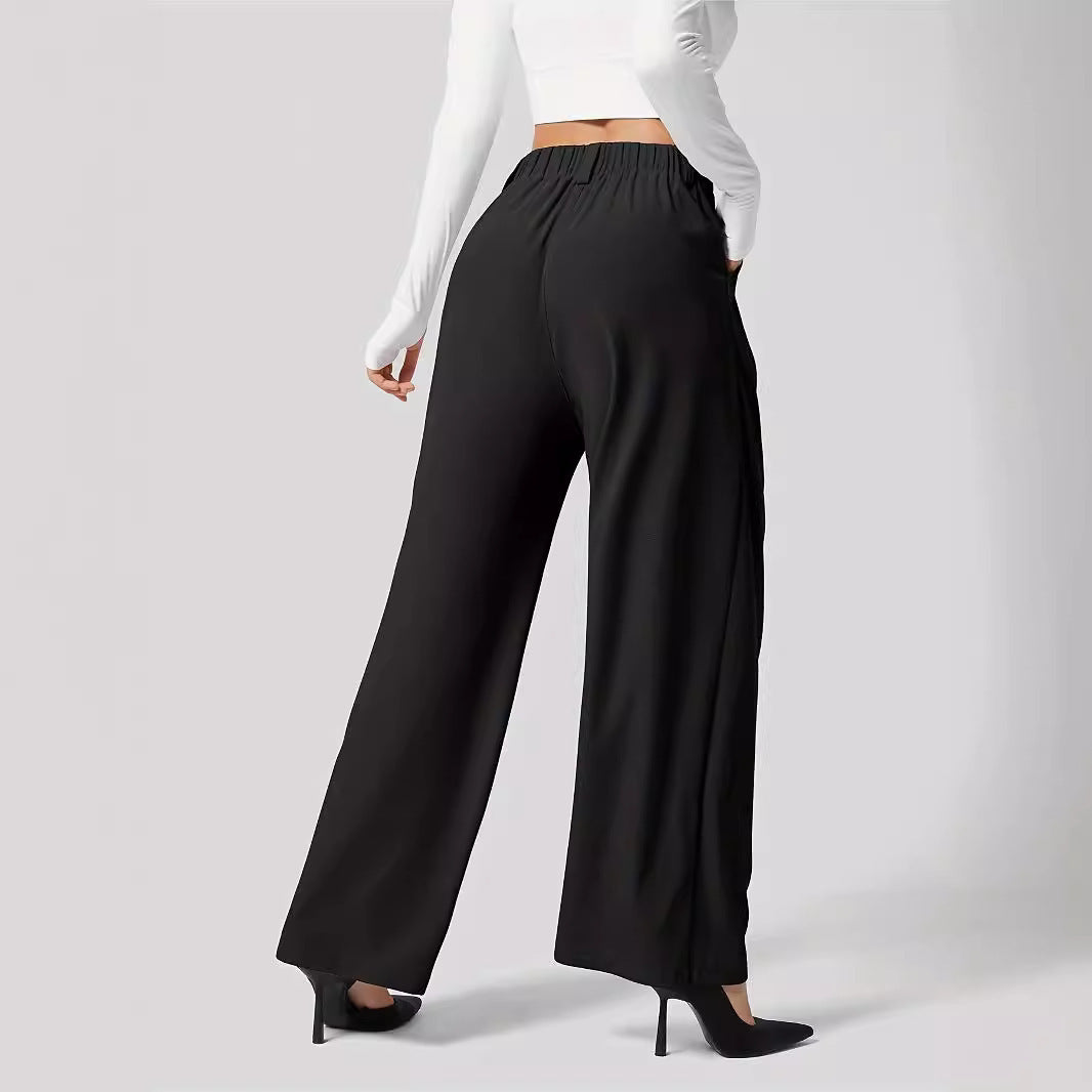 Women’s Wide Leg Waffle Trousers