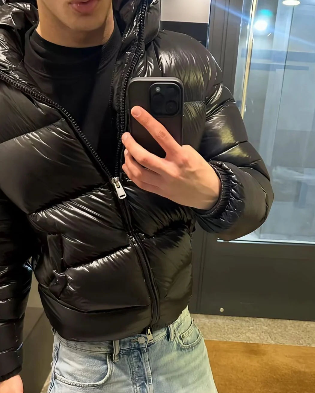 Unisex Hooded Puffer Jacket