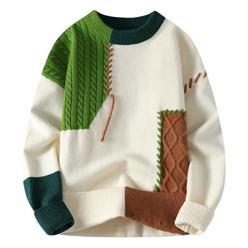 Men’s Colorblock Knit Sweater