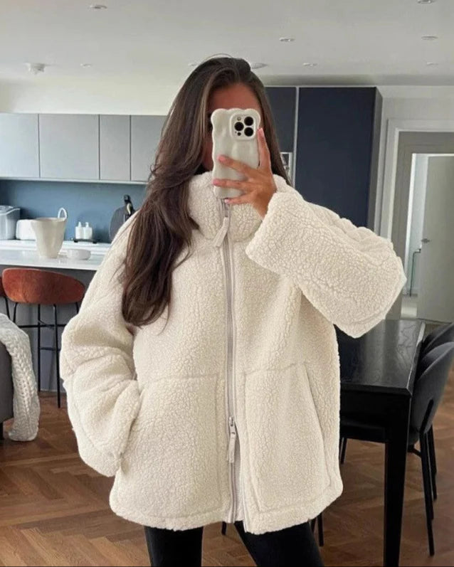 Alpaca Fleece Teddy Jacket