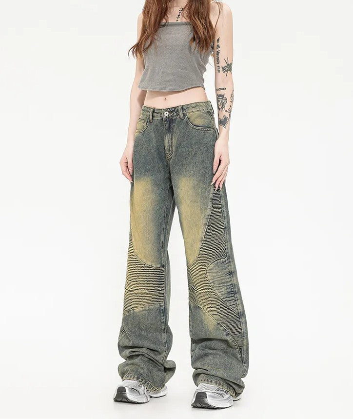 Women’s Y2K Baggy Wide Leg Jeans