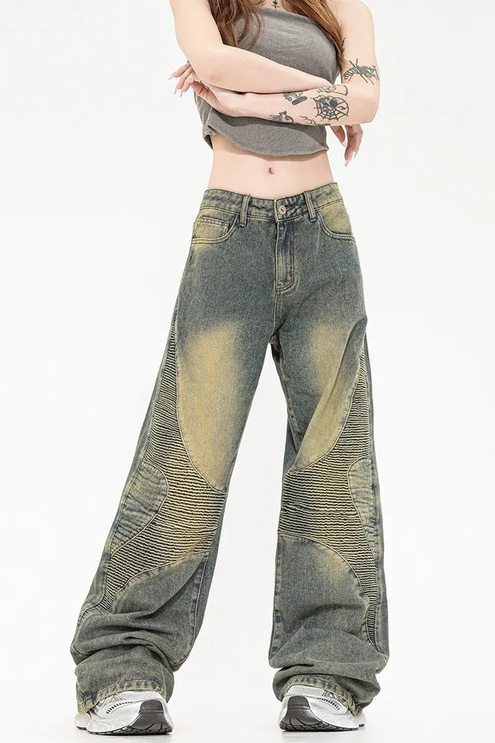 Women’s Y2K Baggy Wide Leg Jeans